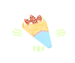 Soft and Fluffy Crepe - Ochaken to Itsumo Nakayoshi