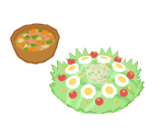 Salad Set - Sumikko Gurashi: Mura o Tsukurundesu