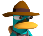 Perry the Platypus - Phineas and Ferb: Transport-inators of Doooom!