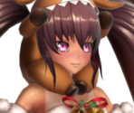 Mizuki Yukikaze (Vorpal Reindeer) - Action Taimanin