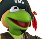Kermit (Pirate) - The Muppets Movie Adventures