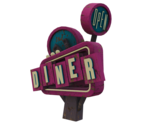 Diner Sign - LittleBigPlanet 3 (Prototype)