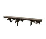 Driftwood Long Shelf - Oculus Home