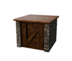 Rustic Square Counter - Oculus Home