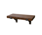 Rustic Short Shelf - Oculus Home