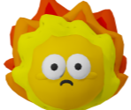 Kirby (Fire Damage) - Kirby and the Rainbow Curse