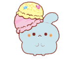 Ice Rabby (Glitterstone Ice Cream) - Sweets Chara: Sweets Gakkou e Youkoso!