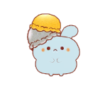 Ice Rabby (Gold and Silver Ice Cream) - Sweets Chara: Sweets Gakkou e Youkoso!