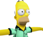 Homer Simpson - The Simpsons Bowling