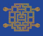 Panic Pier (Four Houses, Misaligned Wood) - Pac-Man Vs.