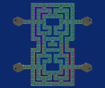 Panic Pier (Four Houses, Night) - Pac-Man Vs.