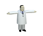 Dr. Julius Hibbert - The Simpsons: Road Rage