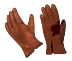 McGilded's Leather Gloves - The Great Ace Attorney Chronicles