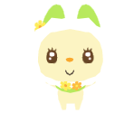 Flower Rabbit - Charapet: Tsukutte! Sodatete! Character Shougakkou