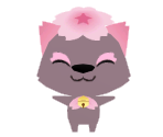 Sakura Cat - Charapet: Tsukutte! Sodatete! Character Shougakkou