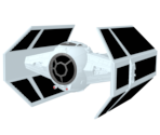 TIE Advanced x1 - X-Wing Flight / Dark Side