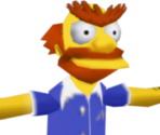 Groundskeeper Willie - The Simpsons Bowling
