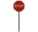 Stop Sign - Rec Room