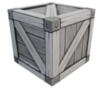 Wooden Crate - Rec Room