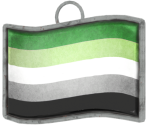 Pride Flag (Aromantic) - Dead by Daylight
