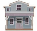 Standee Western Buildings - Rec Room