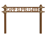 Camp Entrance Sign - Rec Room
