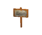 Sign - Super Mario 64 DS