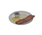 Meal 4 - Ribs with Mashed Potatoes - Wolfenstein II: The New Colossus