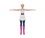 Barbie (Outfit 3) - Barbie: Groom and Glam Pups