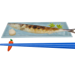 Broiled Pacific Saury - Cooking Mama: World Kitchen