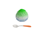 Snow Cone (Lemon-Blue Hawaiian) - Cooking Mama: World Kitchen