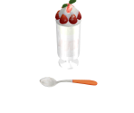 Parfait (Topped with Strawberries with Cream) - Cooking Mama: World Kitchen
