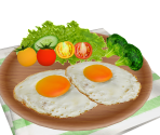 Sunny-Side-Up Eggs - Cooking Mama: Cuisine!