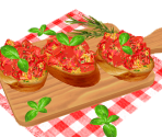 Bruschetta - Cooking Mama: Cuisine!