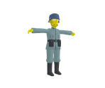 German Soldier - The Simpsons Game
