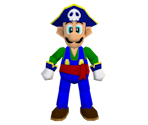 Luigi (Pirate Land) - Mario Party 2