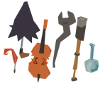 Bag Items - Crushed In Time