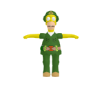 GI Grampa - The Simpsons Game