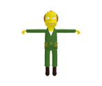 GI Burns - The Simpsons Game