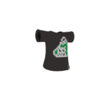 Black 8-Bit FishFry - Splatoon 3