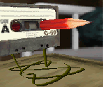 Chapter 8-1A. Reeling in The Cassette Tape, Pencil (3D) - Hotel Dusk: Room 215