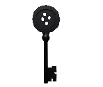 Button Key - Coraline