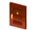 Cabin Door Red - Pokémon Black 2 / White 2