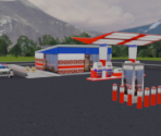 Gas Station (Simple) - Hot Wheels: Crash!
