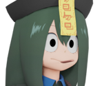 Tsuyu Asui (Jiangshi Costume) - My Hero Ultra Rumble