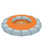 Warp Tile Orange - Pokémon Black 2 / White 2