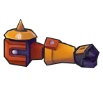 Bulldoze Left Arm - LBX: Little Battlers eXperience