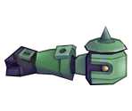 Bulldoze Right Arm Variant 1 - LBX: Little Battlers eXperience
