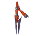 Bulldozer Right Arm - LBX: Little Battlers eXperience