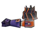 Super Bulldoze Right Arm Variant 1 - LBX: Little Battlers eXperience